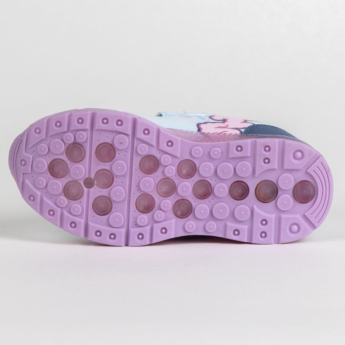 Deportiva suela tpr con luces stitch