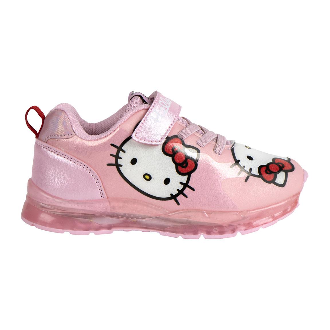 Deportiva suela tpr con luces hello kitty