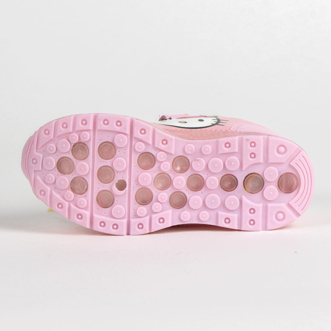 Deportiva suela tpr con luces hello kitty