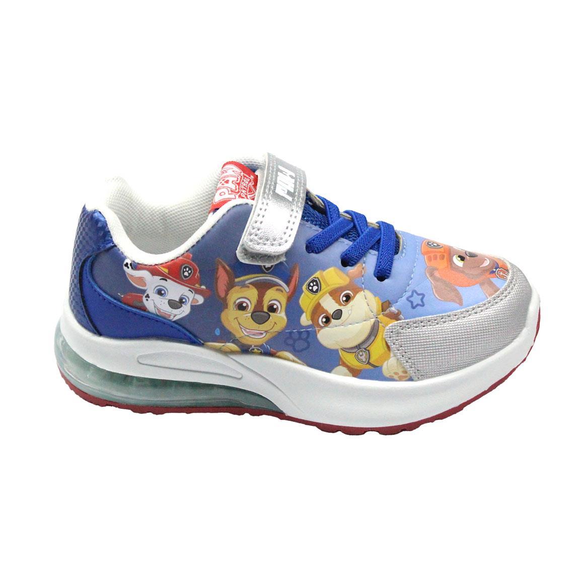 Deportiva suela pvc con luces paw patrol