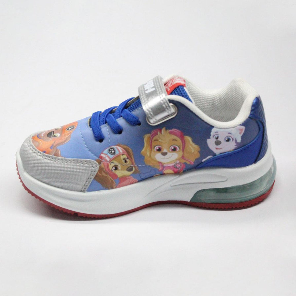 Deportiva suela pvc con luces paw patrol