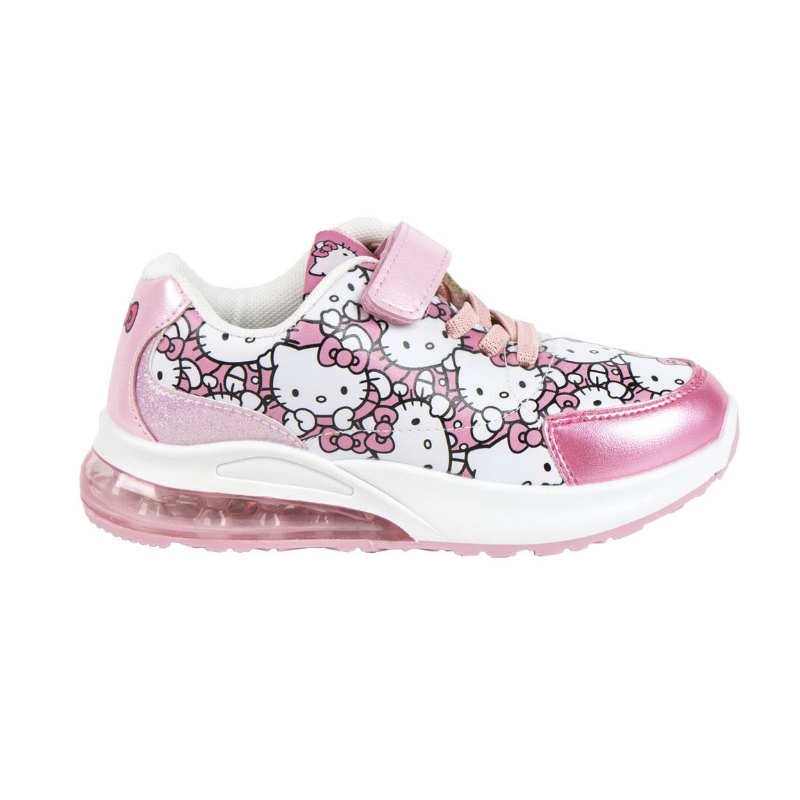 Deportiva suela pvc con luces hello kitty