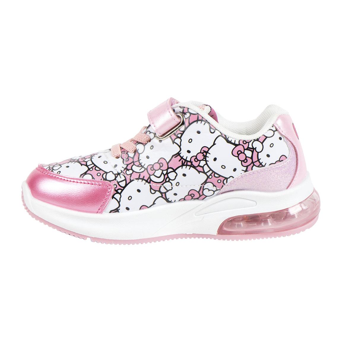 Deportiva suela pvc con luces hello kitty
