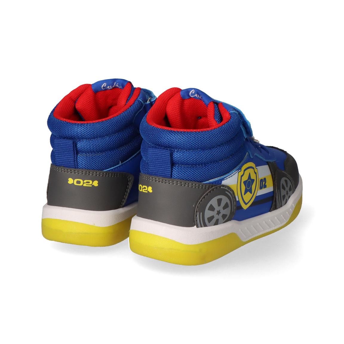 Deportiva suela pvc con luces paw patrol