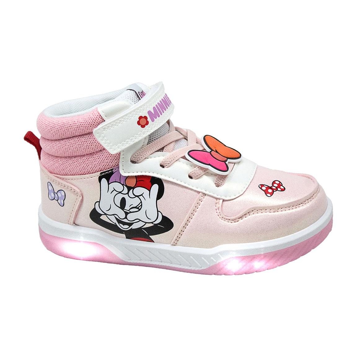 Deportiva suela pvc con luces minnie
