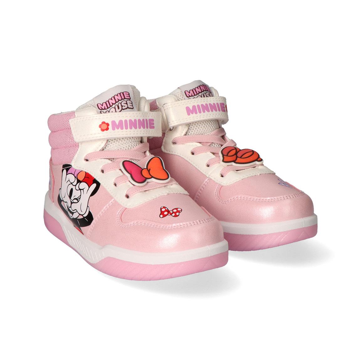 Deportiva suela pvc con luces minnie