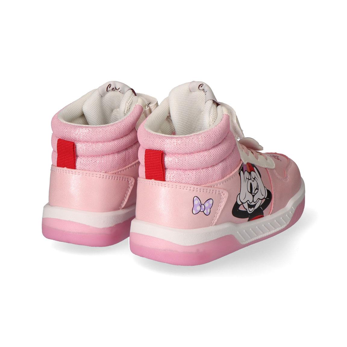 Deportiva suela pvc con luces minnie