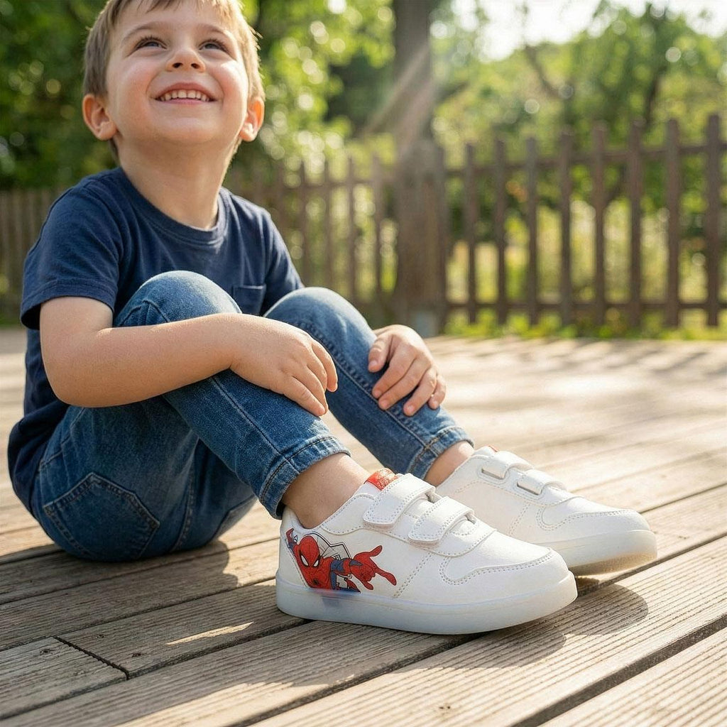 Deportiva suela pvc escolar spiderman