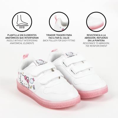 Deportiva suela pvc escolar hello kitty