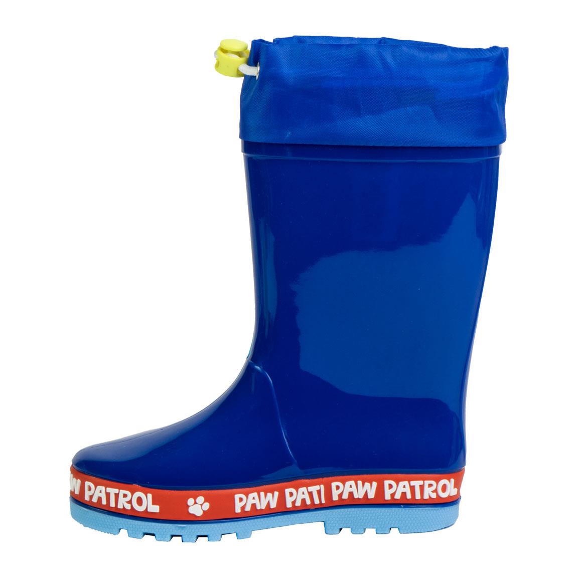 Botas lluvia pvc paw patrol