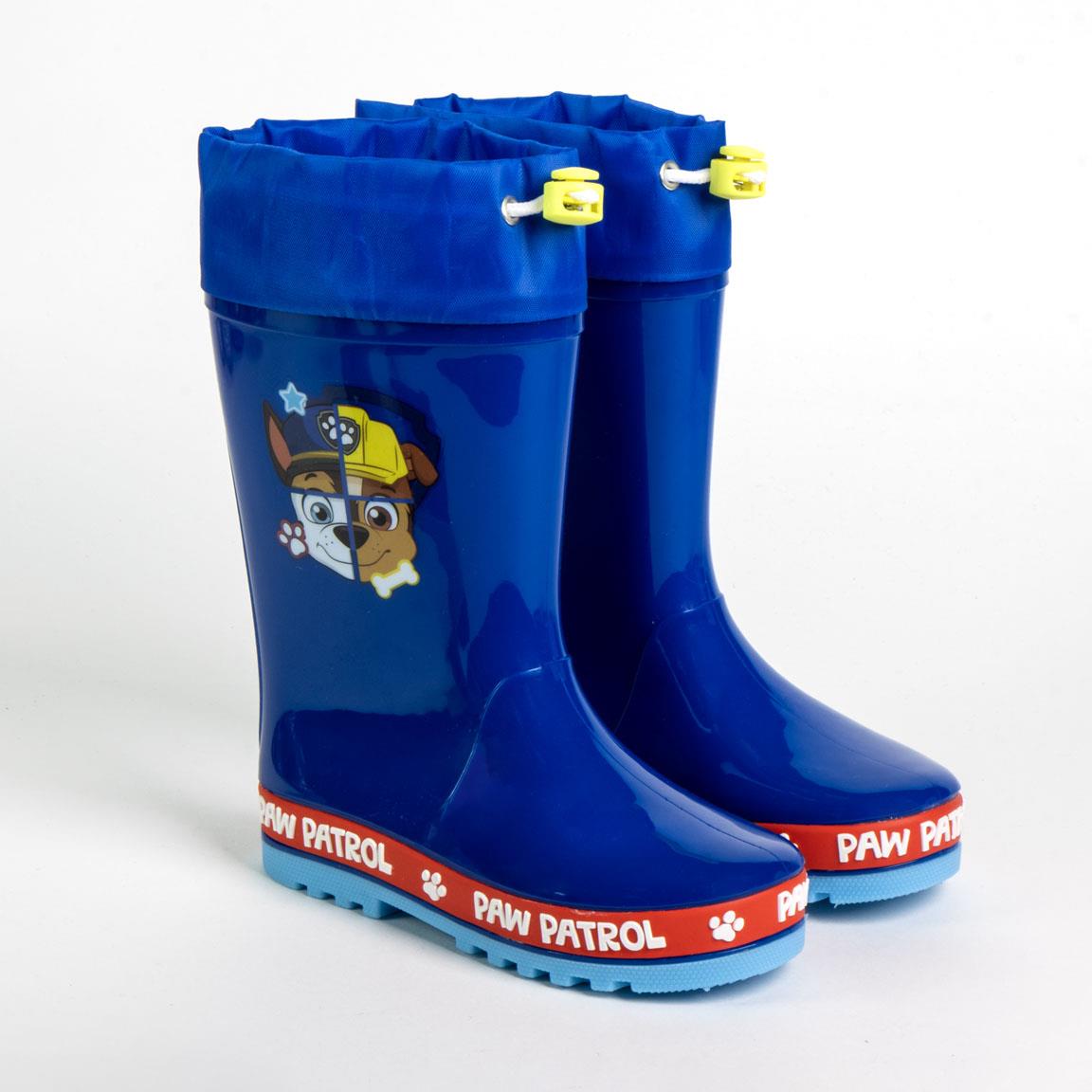 Botas lluvia pvc paw patrol