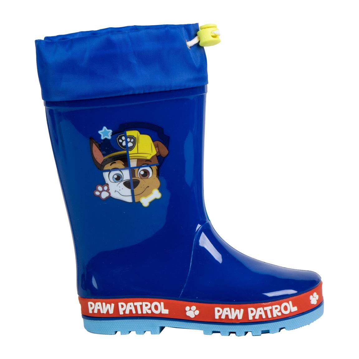 Botas lluvia pvc paw patrol