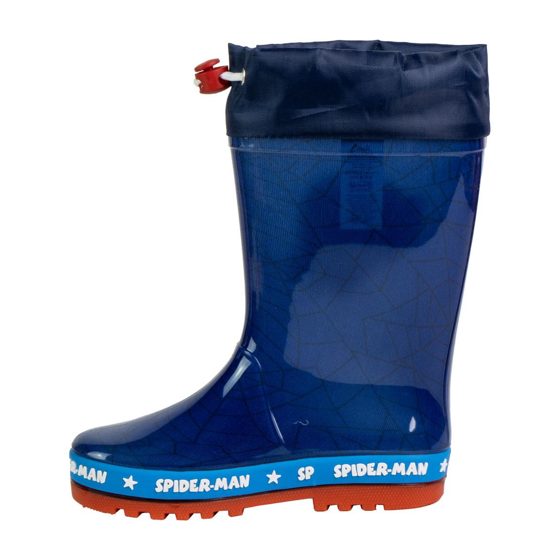 Botas lluvia pvc spiderman