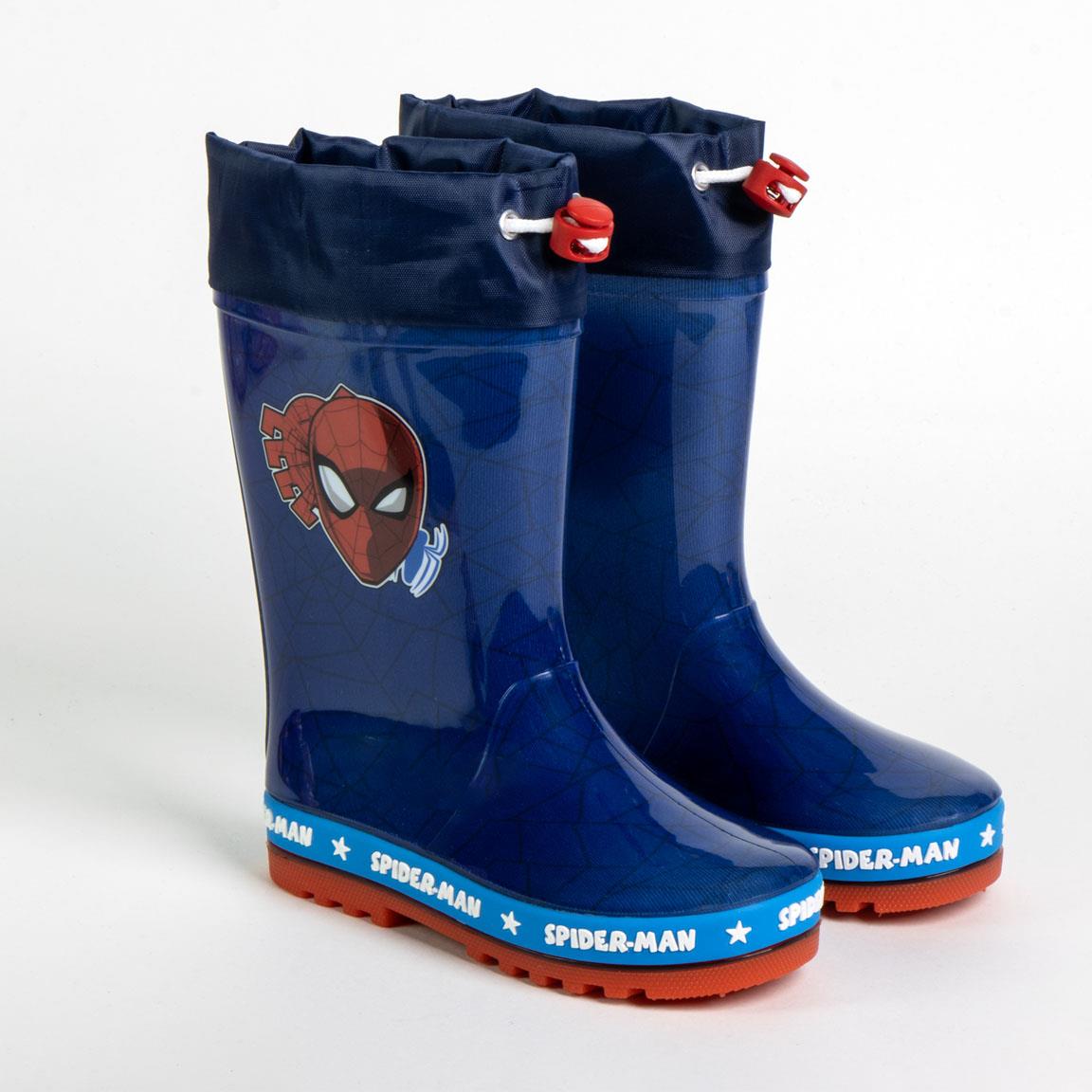 Botas lluvia pvc spiderman