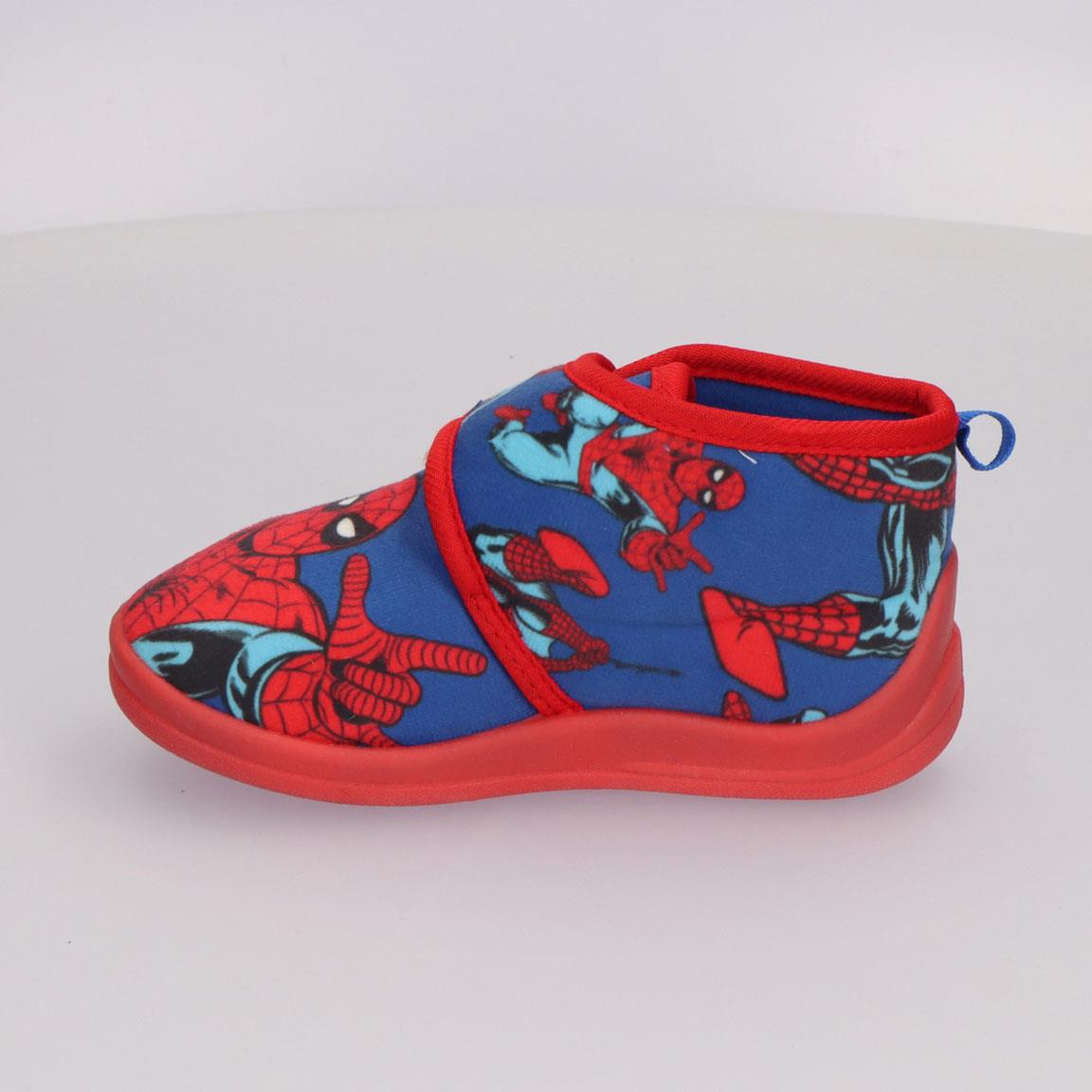 Zapatillas de casa media bota spiderman