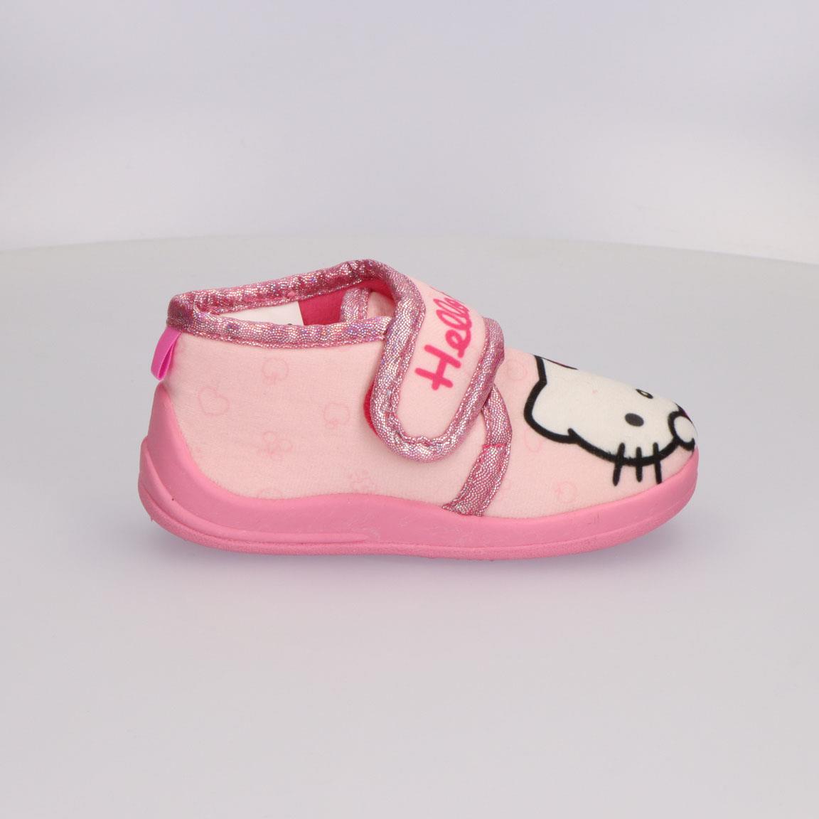 Zapatillas de casa media bota hello kitty