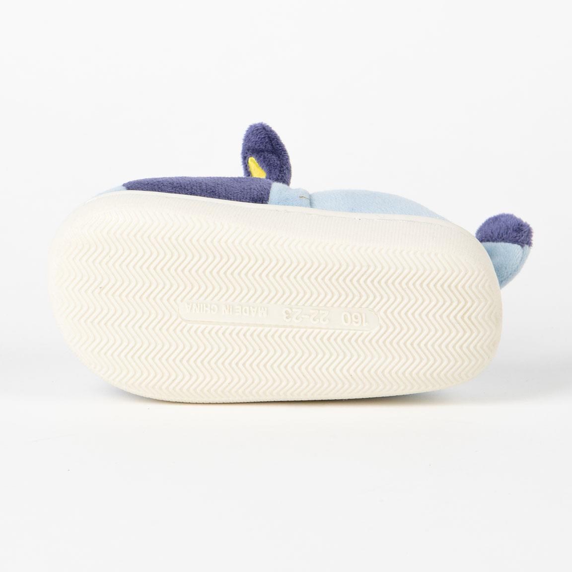 Zapatillas de casa francesita aplicaciones bluey