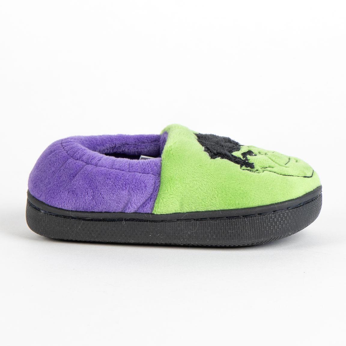 Zapatillas de casa francesita aplicaciones avengers hulk