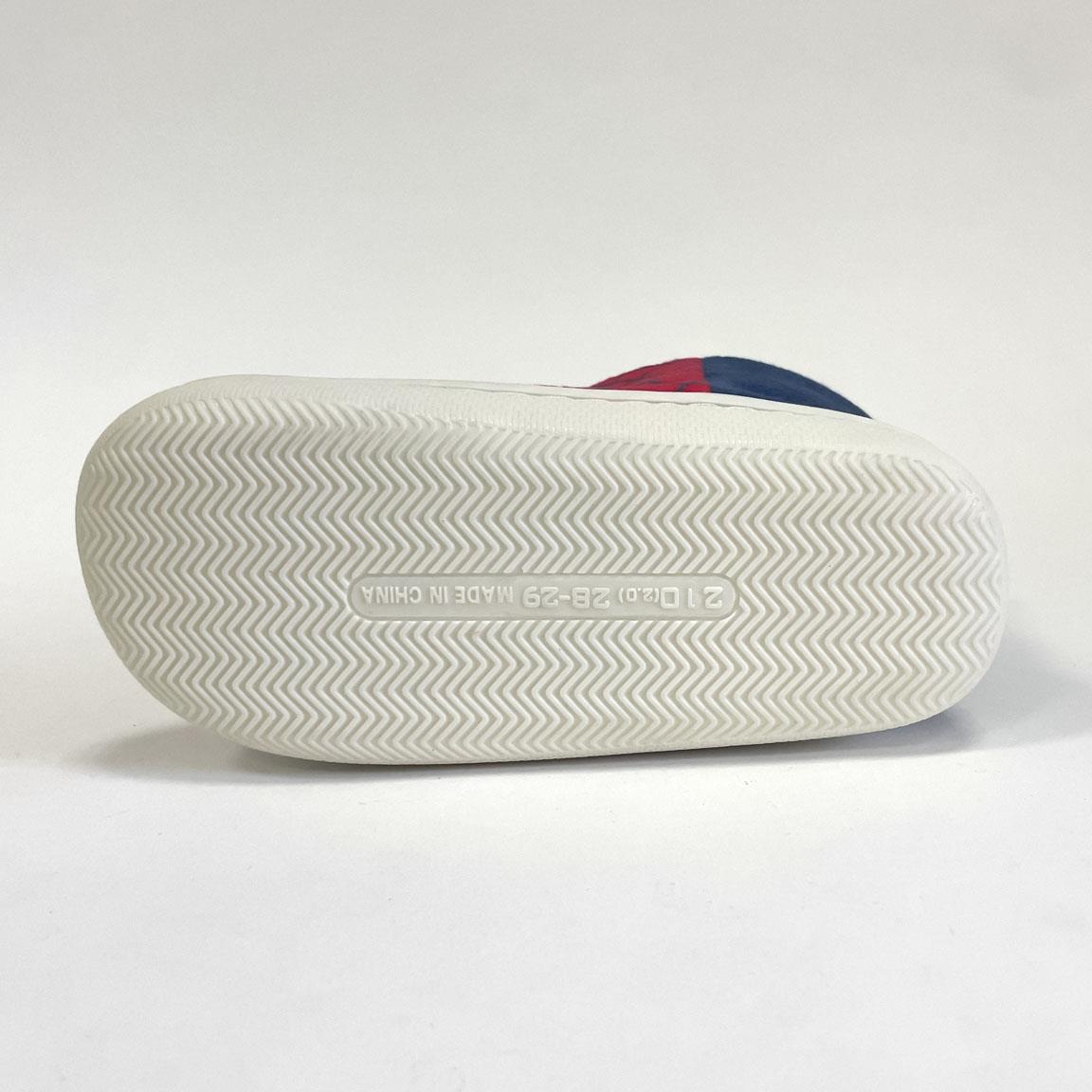 Zapatillas de casa bota aplicaciones spiderman