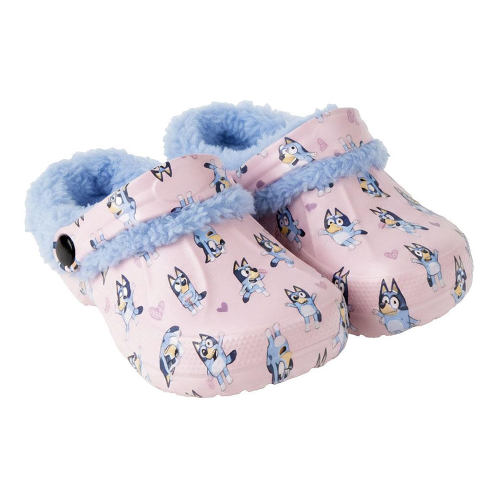 Zapatillas de casa zueco borreguillo bluey