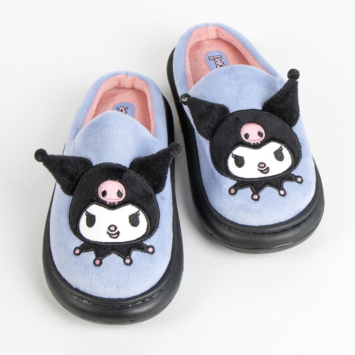 Zapatillas de casa abierta hello kitty kuromi