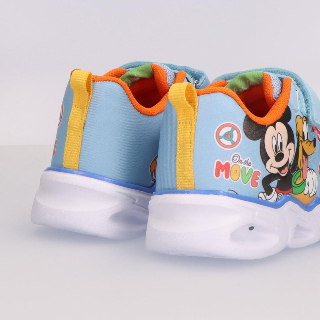 Deportiva suela ligera eva con luces mickey