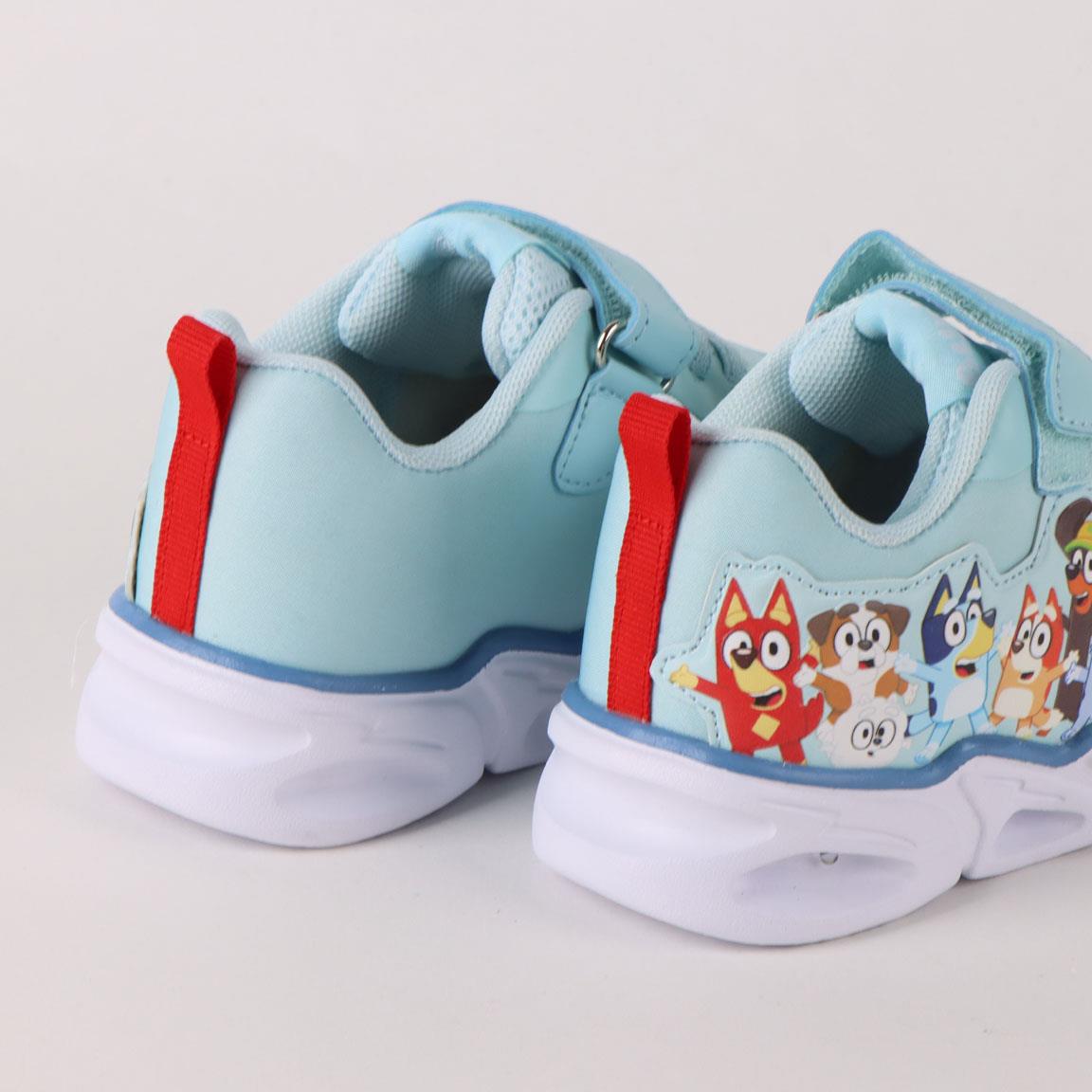 Deportiva suela ligera eva con luces bluey