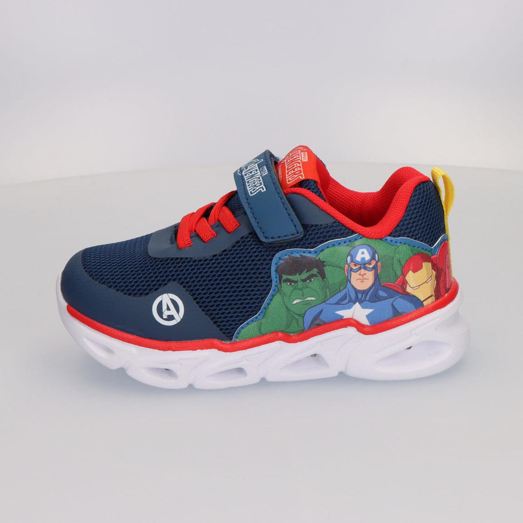 Deportiva suela ligera eva con luces avengers