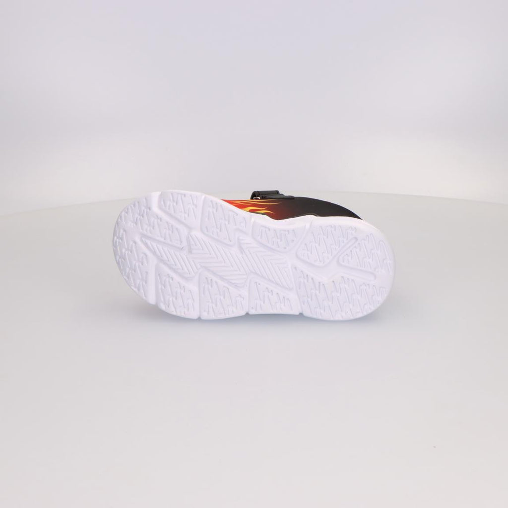 Deportiva suela ligera eva con luces hot wheels