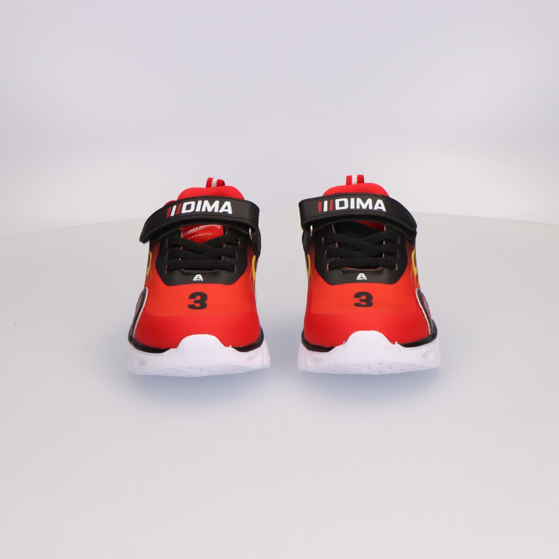 Deportiva suela ligera eva con luces hot wheels