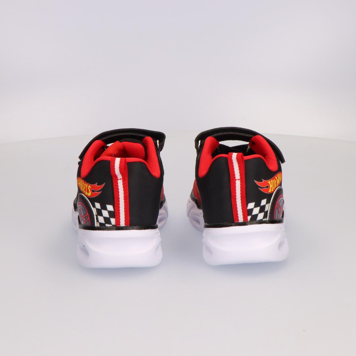 Deportiva suela ligera eva con luces hot wheels