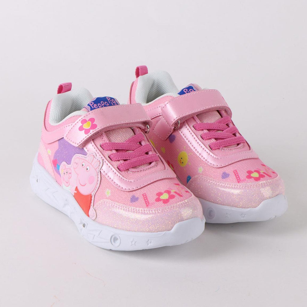 Deportiva suela ligera eva con luces peppa pig