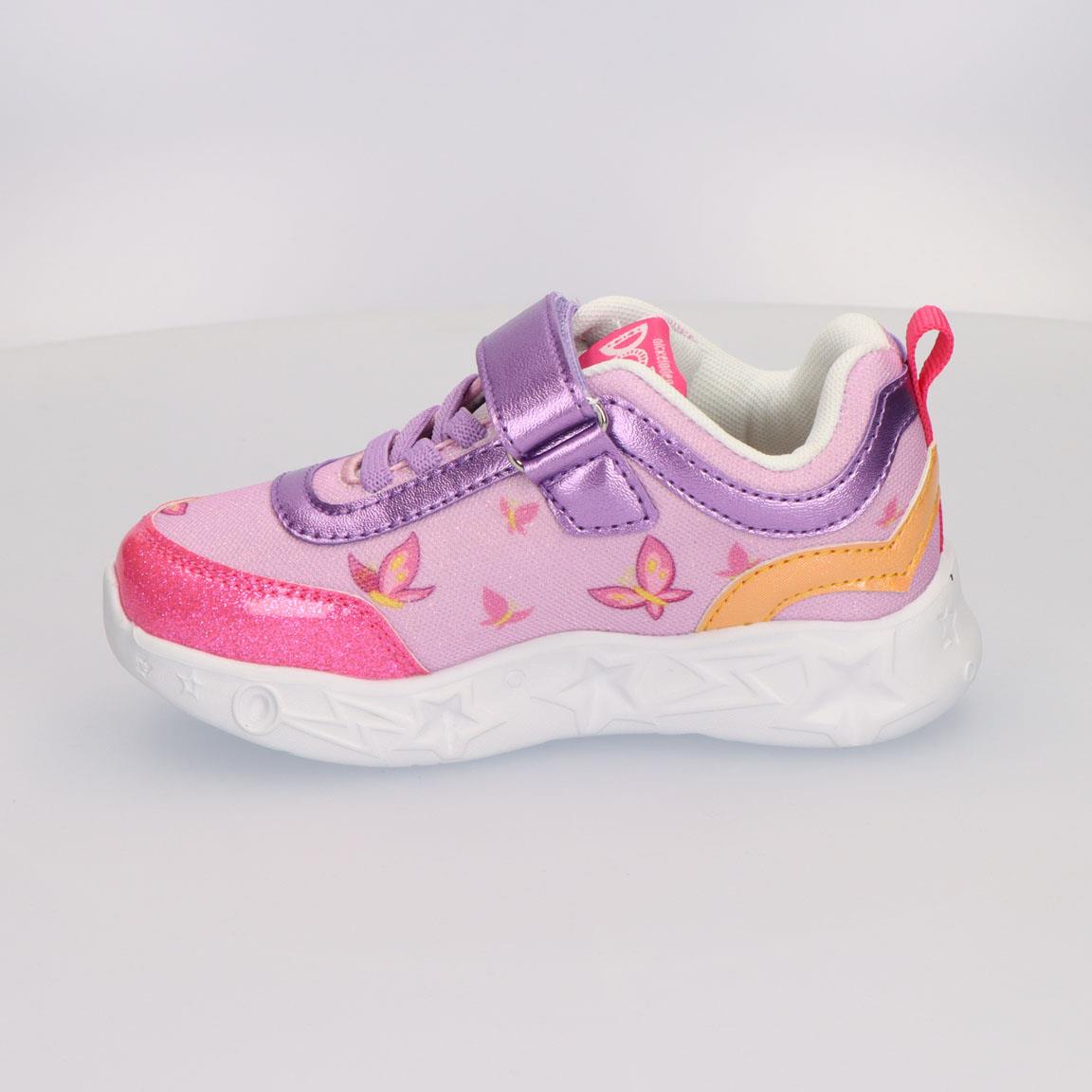 Deportiva suela ligera eva con luces dora la exploradora