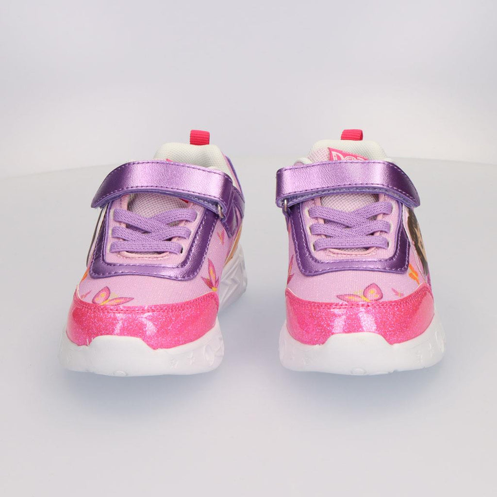 Deportiva suela ligera eva con luces dora la exploradora