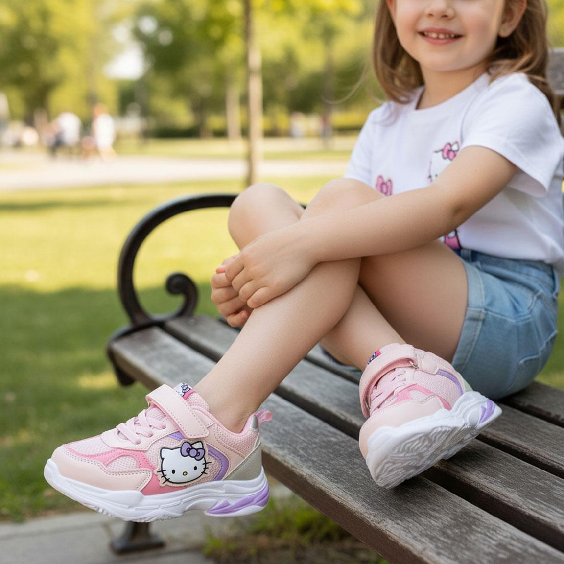 Deportiva suela ligera eva hello kitty