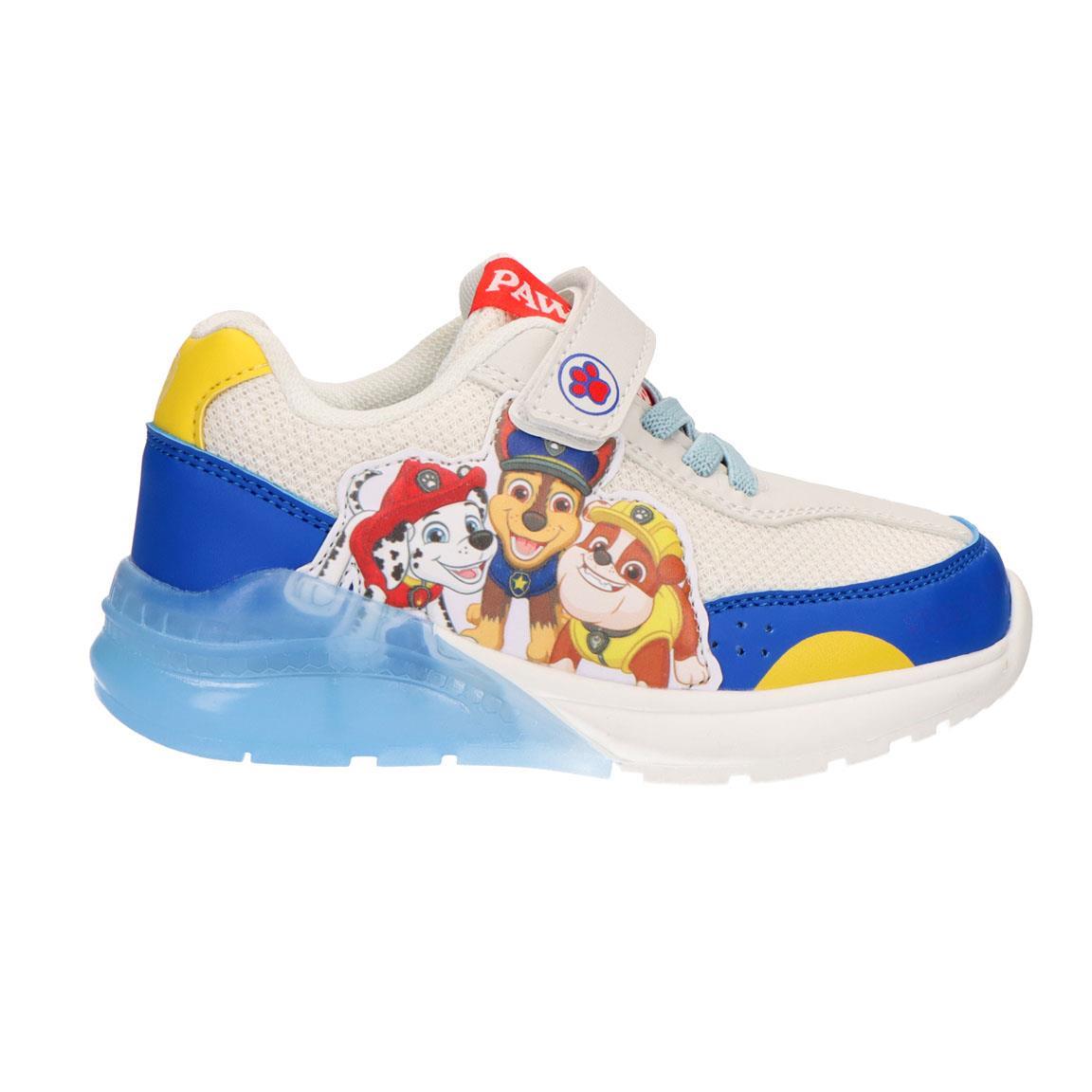 Deportiva suela tpr con luces paw patrol