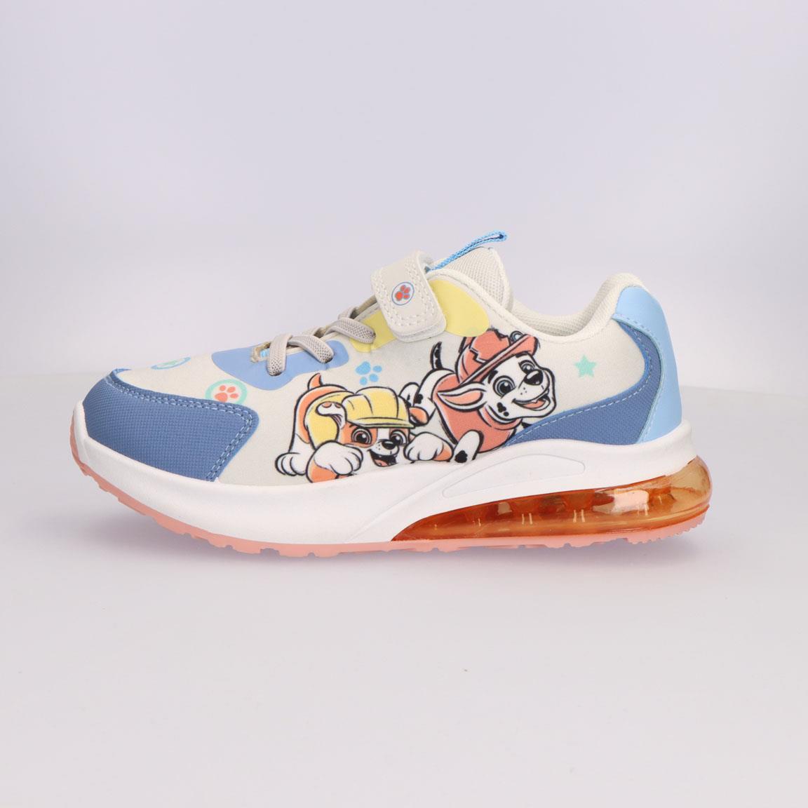 Deportiva suela pvc con luces paw patrol