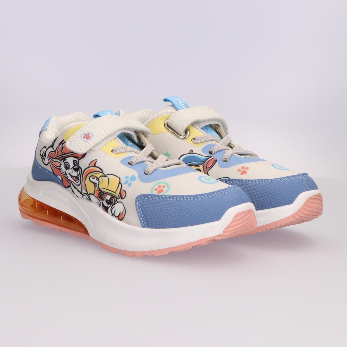 Deportiva suela pvc con luces paw patrol