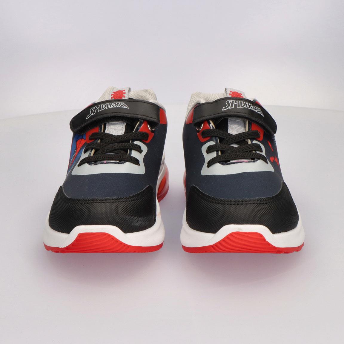 Deportiva suela pvc con luces spiderman