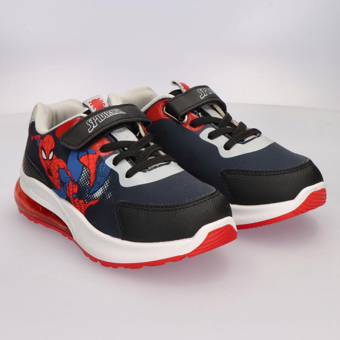 Deportiva suela pvc con luces spiderman