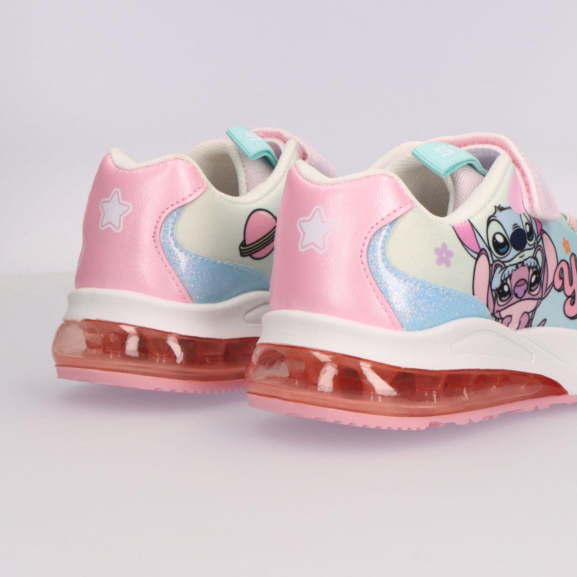 Deportiva suela pvc con luces stitch