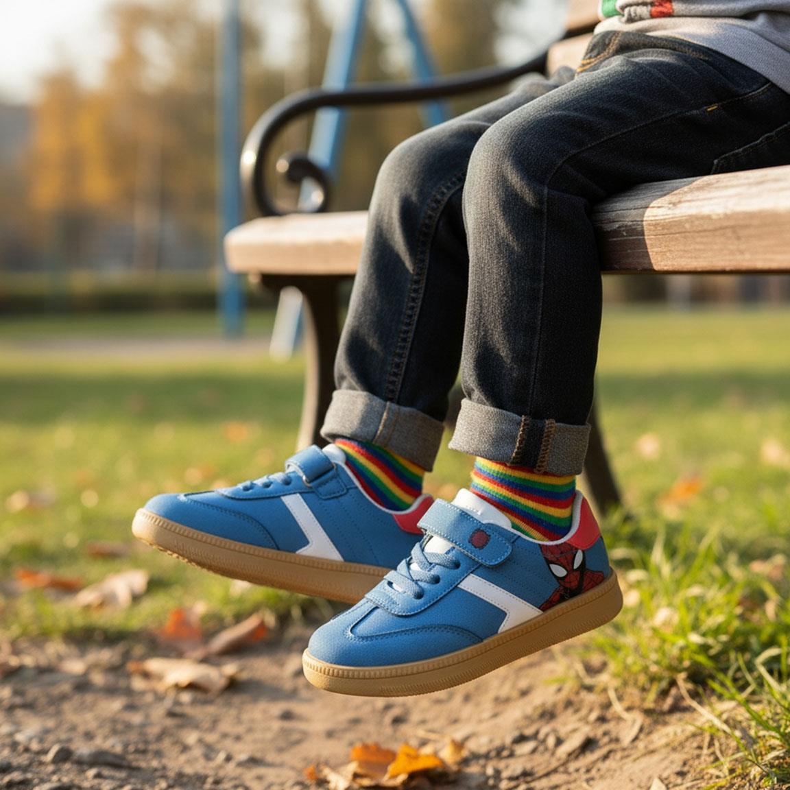 Deportiva suela pvc spiderman