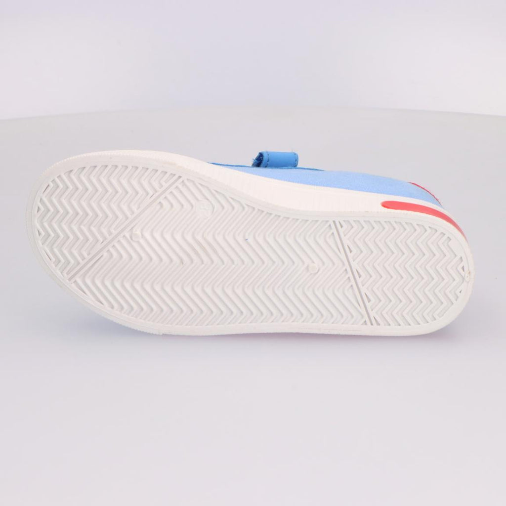 Zapatilla loneta suela pvc con luces spidey