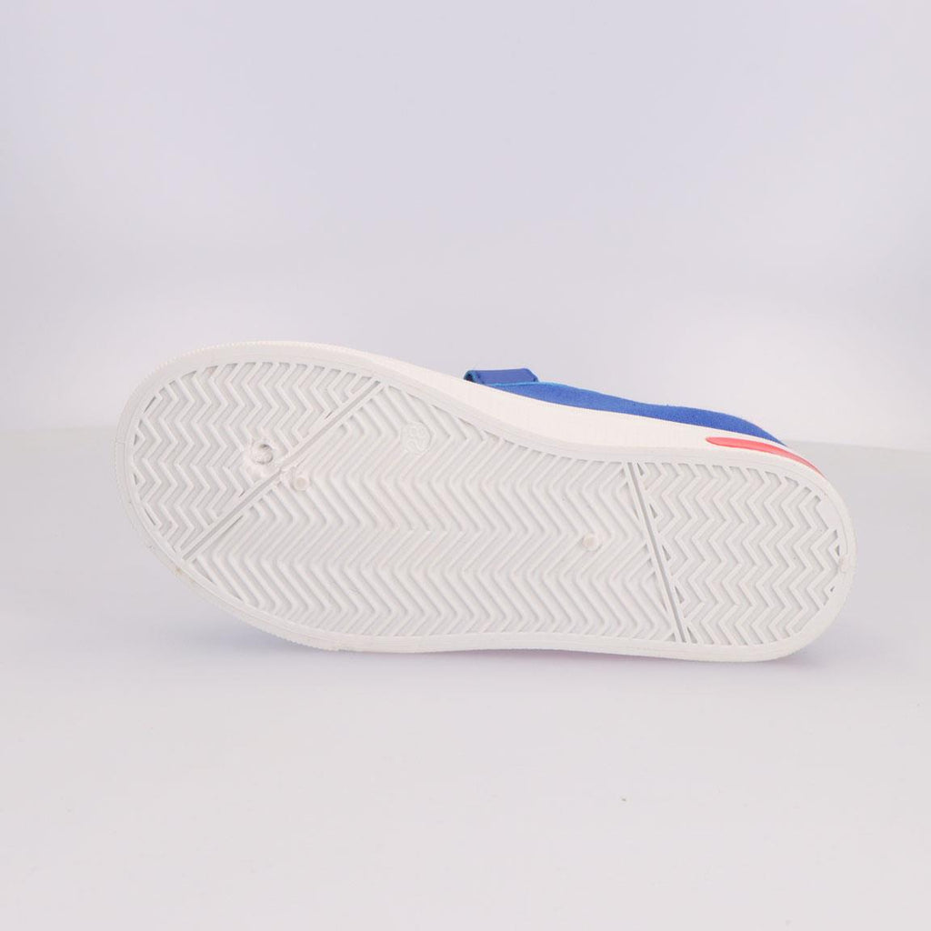 Zapatilla loneta suela pvc con luces spiderman