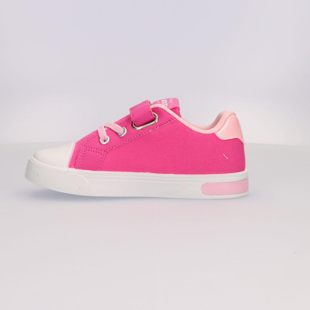 Zapatilla loneta suela pvc con luces minnie