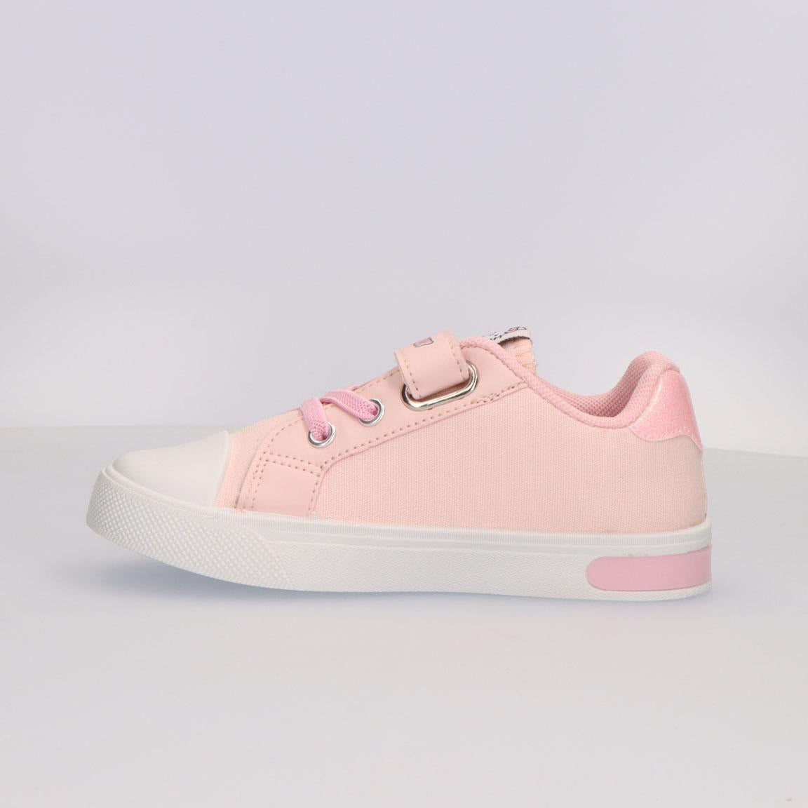 Zapatilla loneta suela pvc con luces hello kitty