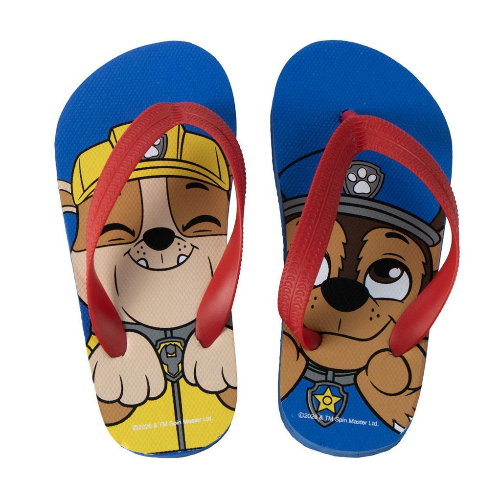 Chanclas flip flop paw patrol