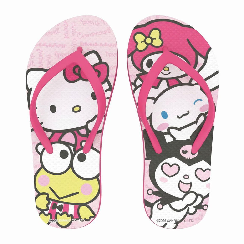Chanclas flip flop hello kitty