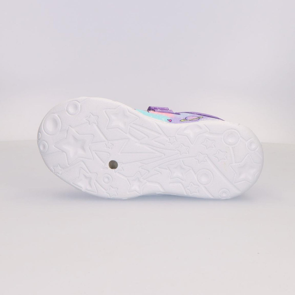 Deportiva suela ligera eva con luces stitch