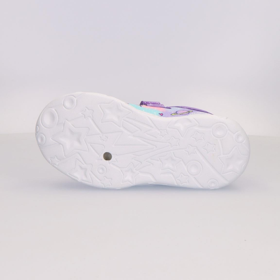 Deportiva suela ligera eva con luces stitch